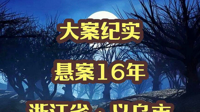 浙江省第一悬案最新进展与探索揭秘